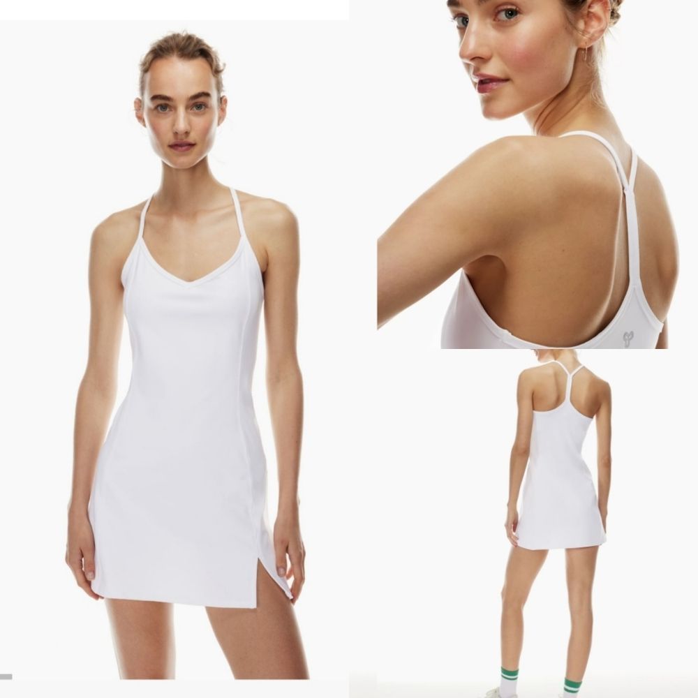 ARITZIA TnAction Tna SLICK Court Dress White Small